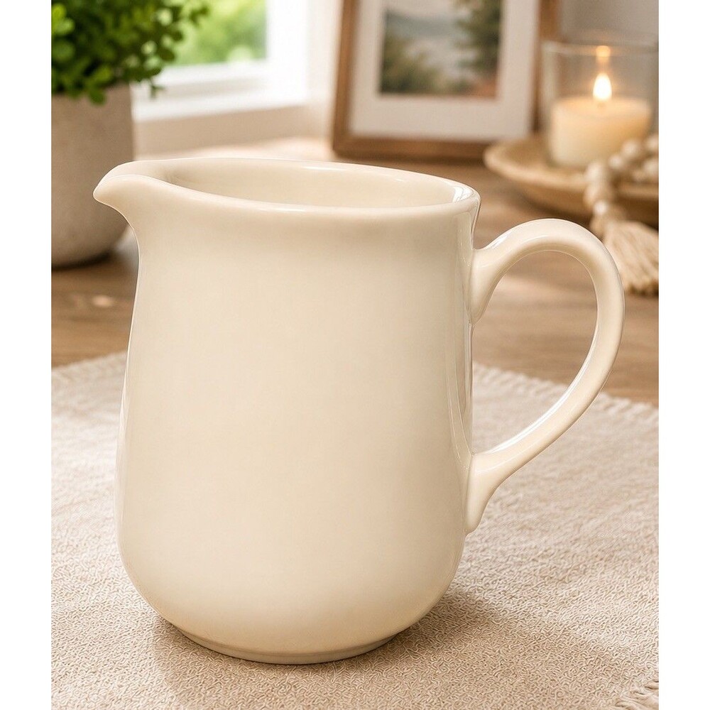 Corning Ware Creamer / Pitcher 81-TY White - Excellent Condition